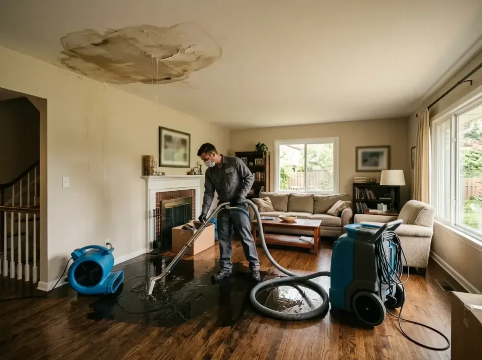 attic-pipe-burst-ceiling-drip-008 — frequently asked questions, Water Damage Restoration & Carpet Care in St. Marys, OH